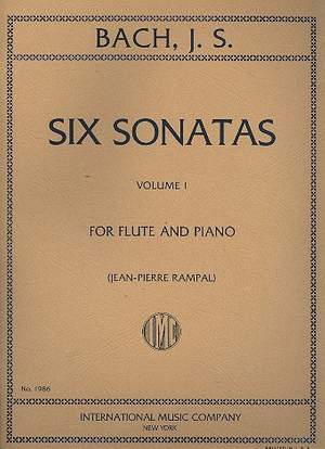 Bach, J S: Six Sonatas Vol.1 Vol. 1