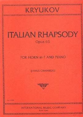 Kryukov, V: Italian Rhapsody op. 65