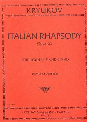 Kryukov, V: Italian Rhapsody op. 65