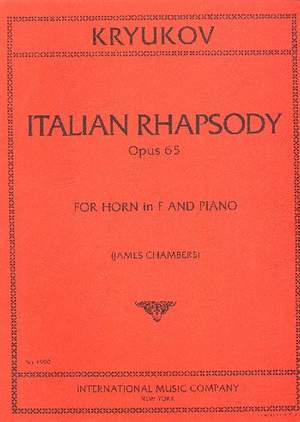 Kryukov, V: Italian Rhapsody op. 65