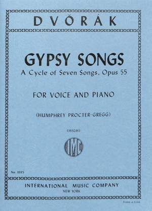 Dvořák, A: Gypsy Songs High op. 55