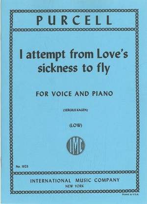 Purcell, H: I attempt from Love's sickness to fly (from The Indian Queen, Z.630)