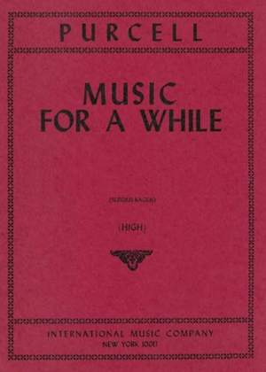 Purcell, H: Music for Awhile
