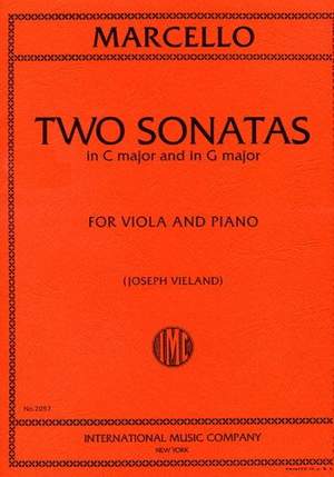 Marcello, B: Two Sonatas in C Major and G Major
