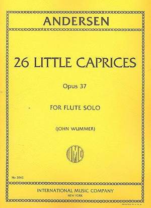 Andersen, J: 26 Little Caprices op. 37
