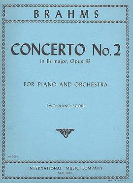 Brahms, J: Concerto No. 2 Bb major B flat major op.83