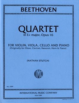Beethoven, L v: Quartet in Eb major op. 16