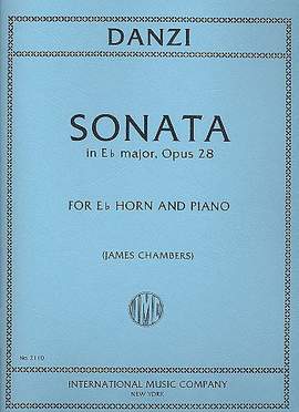 Danzi, F: Sonata in Eb major op. 28