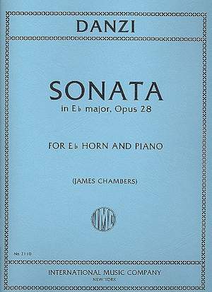 Danzi, F: Sonata in Eb major op. 28