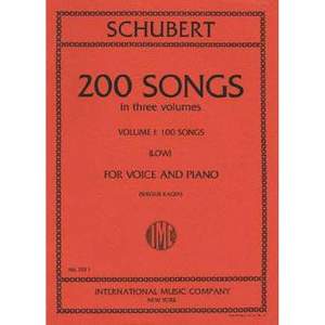Schubert, F: 200 Songs I