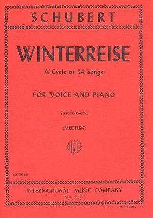 Schubert, F: Winterreise Op.89