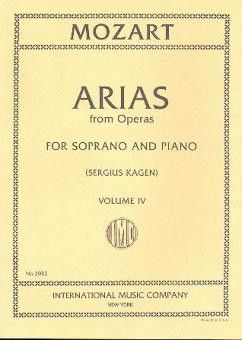 Mozart, W A: 40 Arias for Soprano Volume 4