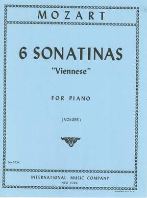 Mozart, W A: Six Viennese Sonatinas