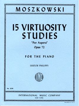 Moszkowski, M: 15 Virtuosity Studies op.72