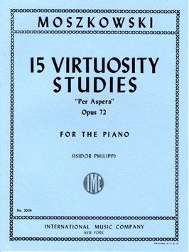 Moszkowski, M: 15 Virtuosity Studies op.72
