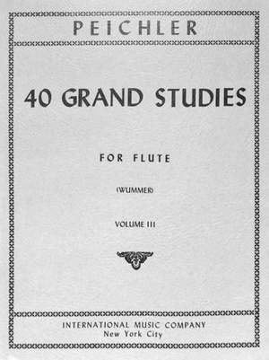 Peichler, A C: 40 Grand Studies Volume 3 Vol. 3