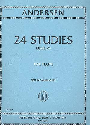 Andersen, J: 24 Studies op. 21