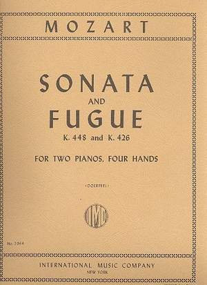 Mozart, W A: Sonata D major & Fugue C minor K.448 & K.426