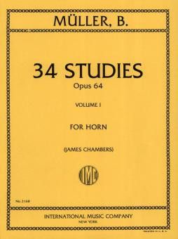 Mueller, B E: 34 Studies Volume 1 Vol. 1