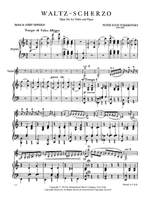 Tchaikovsky: Waltz Scherzo Op34 Vln Pft Product Image