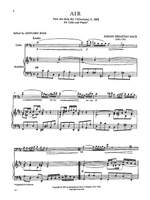 Bach, J S: AIR from SUITE NO.3 Dmaj Vc Product Image