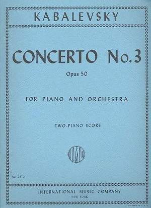 Kabalevsky, D: Concerto No. 3 op. 50