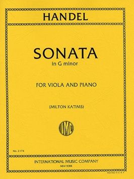Handel, G F: Sonata G minor G minor