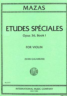 Mazas, J: Etudes Speciales op.36/1