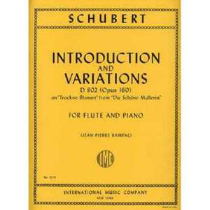 Schubert, F: Introduction & Variations Op16