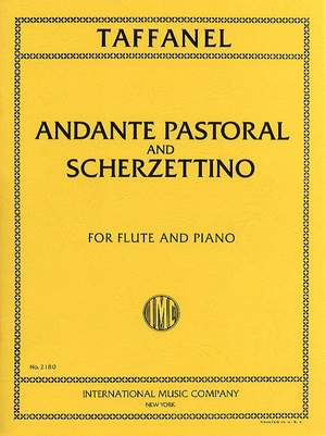 Taffanel, C: Andante Pastoral and Scherzettino