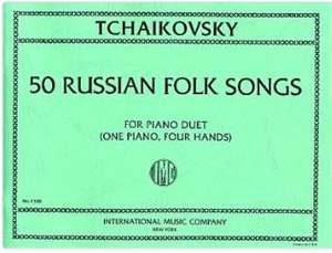 Tchaikovsky: 50 Russian Folk Songs Pft 4h