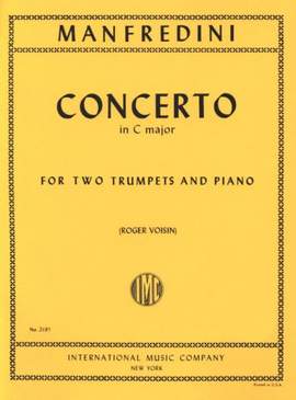 Manfredini, F: Concerto C major C major
