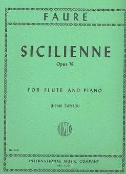 Fauré, G: Sicilienne Fl Pft