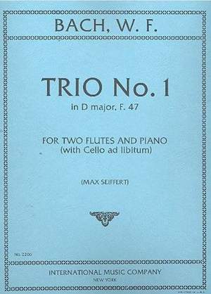 Bach, W F: Trio No. 1 in D major