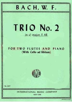 Bach, W F: Trio No. 2 in D major F. 48