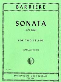 Barrière, J: Sonata G major