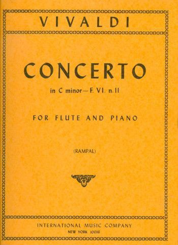 Vivaldi: Concerto Cmin Fl Pft.red