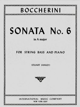 Boccherini, L: Sonata No. 6 in A major