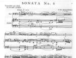 Boccherini, L: Sonata No. 6 in A major Product Image