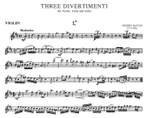 Haydn, J: Three Divertimenti Product Image