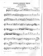 Haydn, J: Four London Trios Hob. IV: Nos. 1-4 Product Image