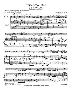 Vivaldi: Sonata Bbmaj Trom Pft