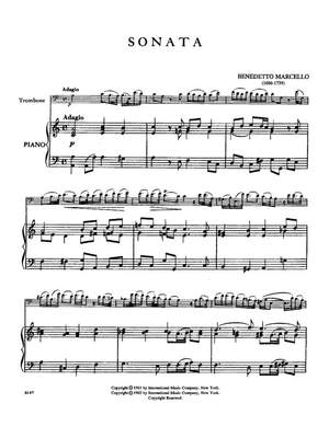 Marcello, B: Sonata A Min Trom Pft