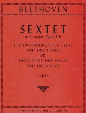 Beethoven, L v: Sextet in Eb major Op. 81b