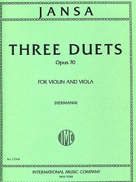 Jansa, L: Three Duets op. 70