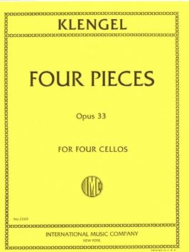 Klengel, J: Four Pieces op. 33