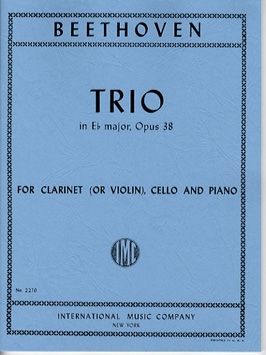 Beethoven, L v: Trio Eb Maj Op38 Clar Vc Pft
