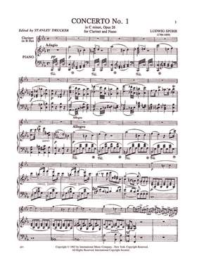 Spohr, L: Concerto No. 1 C minor op. 26