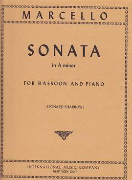 Marcello, B: Sonata in A minor A minor