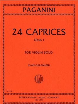 Paganini, N: 24 Caprices op. 1